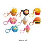 Click N' Clip Click Foods Keychain - Store Surplus No Display - 12 Pieces Per Pack 27074L