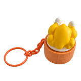 Click N' Clip Click Foods Keychain - Store Surplus No Display - 12 Pieces Per Pack 27074L