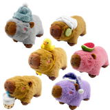 Chillin' Capybaras Plush - Store Surplus No Display - 6 Pieces Per Pack 27126L