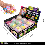 Fun Doh™ SquishZilla™ Wax-Cracking Sensory Putty - 12 Pieces Per Retail Ready Display 27282