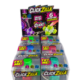Sensory Fidget ClickZilla Keyboard Button Ball Keychain - 12 Pieces Per Retail Ready Display 27286