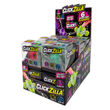 Sensory Fidget ClickZilla Keyboard Button Ball Keychain - 12 Pieces Per Retail Ready Display 27286