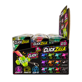 Sensory Fidget ClickZilla Keyboard Button Ball Keychain - 12 Pieces Per Retail Ready Display 27286