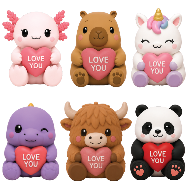 Fun Doh™ SquishZilla™ Mega Stretchy Squishy Love Squad Toy - 6