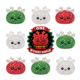 Fun Doh™ Christmas Mystery Reindeer Dumpling Squishy Toy - 12 Pieces Per Retail Ready Display 27324
