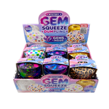 Fun Doh™ SquishZilla™ Mystery Gem Squeeze Dumpling Squish Toy - 12 Pieces Per Retail Ready Display 27332