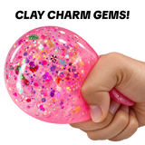 Fun Doh™ SquishZilla™ Mystery Gem Squeeze Dumpling Squish Toy - 12 Pieces Per Retail Ready Display 27332