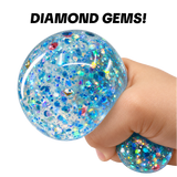 Fun Doh™ SquishZilla™ Mystery Gem Squeeze Dumpling Squish Toy - 12 Pieces Per Retail Ready Display 27332
