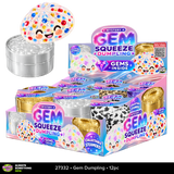 Fun Doh™ SquishZilla™ Mystery Gem Squeeze Dumpling Squish Toy - 12 Pieces Per Retail Ready Display 27332