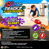 Slime Trackz Slime Trail Chaser Toy - Store Surplus No Display - 6 Pieces Per Pack 27333L