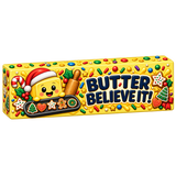 Fun Doh™ SquishZilla™ Slow Rise Jumbo Butter Christmas Squishy - 9 Pieces Per Retail Ready Display 27536