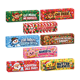 Fun Doh™ SquishZilla™ Slow Rise Jumbo Butter Christmas Squishy - 9 Pieces Per Retail Ready Display 27536
