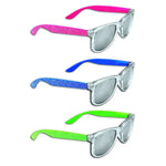 Neon Smile Crystal Kids Sunglasses - No Display - 1 BX = 12 Pieces Per Pack BULK PRODUCT