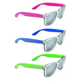 Neon Smile Crystal Kids Sunglasses - No Display - 1 BX = 12 Pieces Per Pack BULK PRODUCT