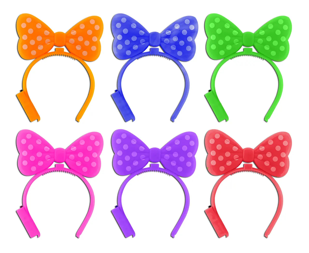 Bow Headbands BG = 12 PCS 29096 BULK PRODUCT