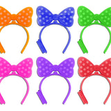 Bow Headbands BG = 12 PCS 29096 BULK PRODUCT