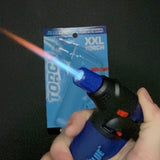 ITEM NUMBER 040299L CARDED TORCH BLUE XXL TORCH - STORE SURPLUS NO DISPLAY 12 PIECES PER PACK