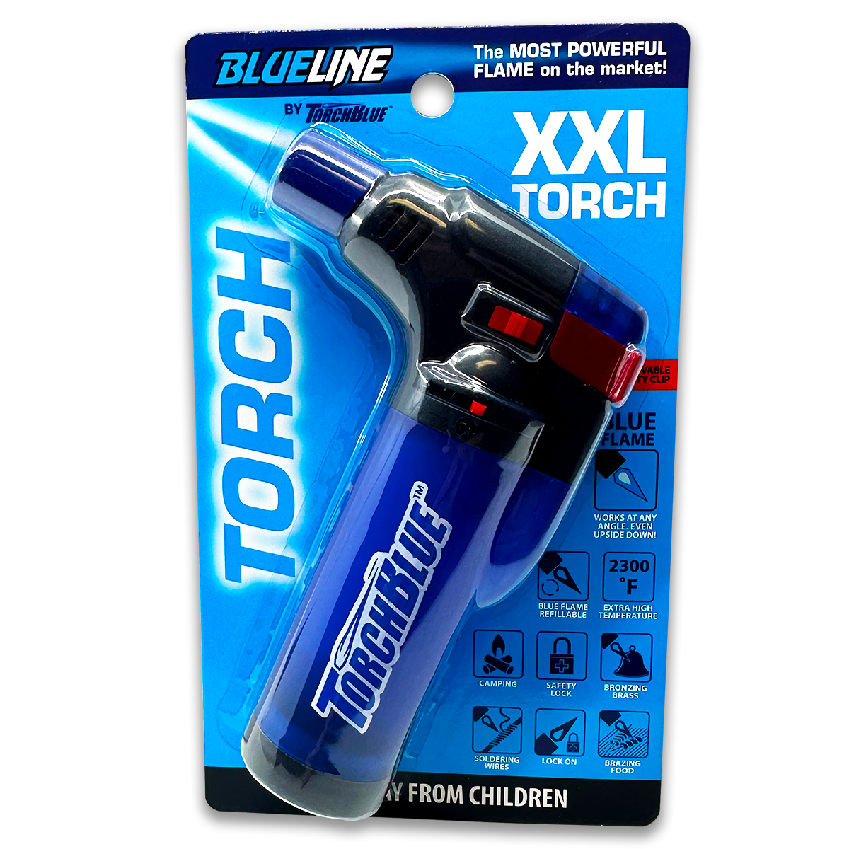 ITEM NUMBER 040299 CARDED TB XXL TORCH 12 PIECES PER PACK