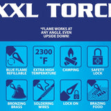 ITEM NUMBER 040323 TORCH BLUE XXL 13 PIECES PER DISPLAY