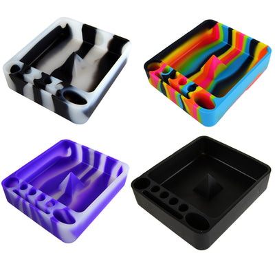 ITEM NUMBER 041359 SILICONE PYRAMID ASHTRAY 6 PIECES PER DISPLAY