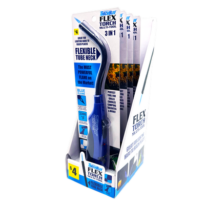 Flex Torch Multi-Tool Stick Lighter - 4 Pieces Per Retail Ready Display 41519