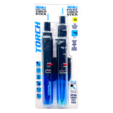 Thin Pivot Torch Stick Lighter 2 Pack Set - 10 Packs Per Retail Ready Display 41524