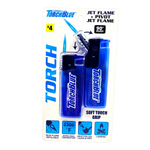 Jet Flame Pivot Head Torch Lighter - 7 Pieces Per Retail Ready Display 41529 WHOLESALE
