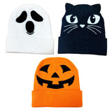 Halloween Knit Hat Beanie LED Light Assortment Floor Display - 36 Pieces Per Retail Ready Display  88463