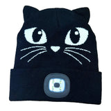 Halloween Knit Hat Beanie LED Light Assortment Floor Display - 36 Pieces Per Retail Ready Display  88463 KIPP BROTHERS