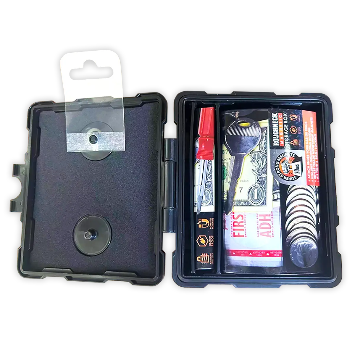 ITEM NUMBER 041592L MAGNETIC STORAGE BOX - STORE SURPLUS NO DISPLAY 4 PIECES PER PACK STORE SURPLUS