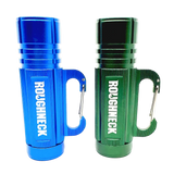 LED Flashlight with Carabiner - 4 Pieces Per Retail Ready Display 41668 ROUGHNECK
