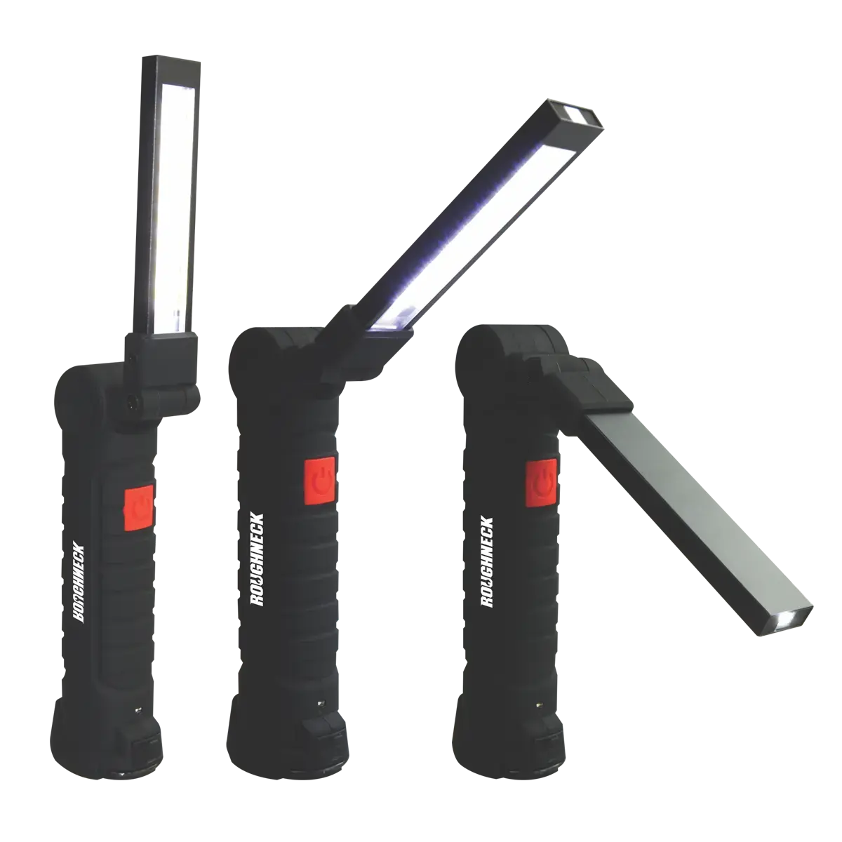 Rechargeable LED Work Flashlight with Magnetic Base - 4 Pieces Per Retail Ready Display 41670 ROUGHNECK