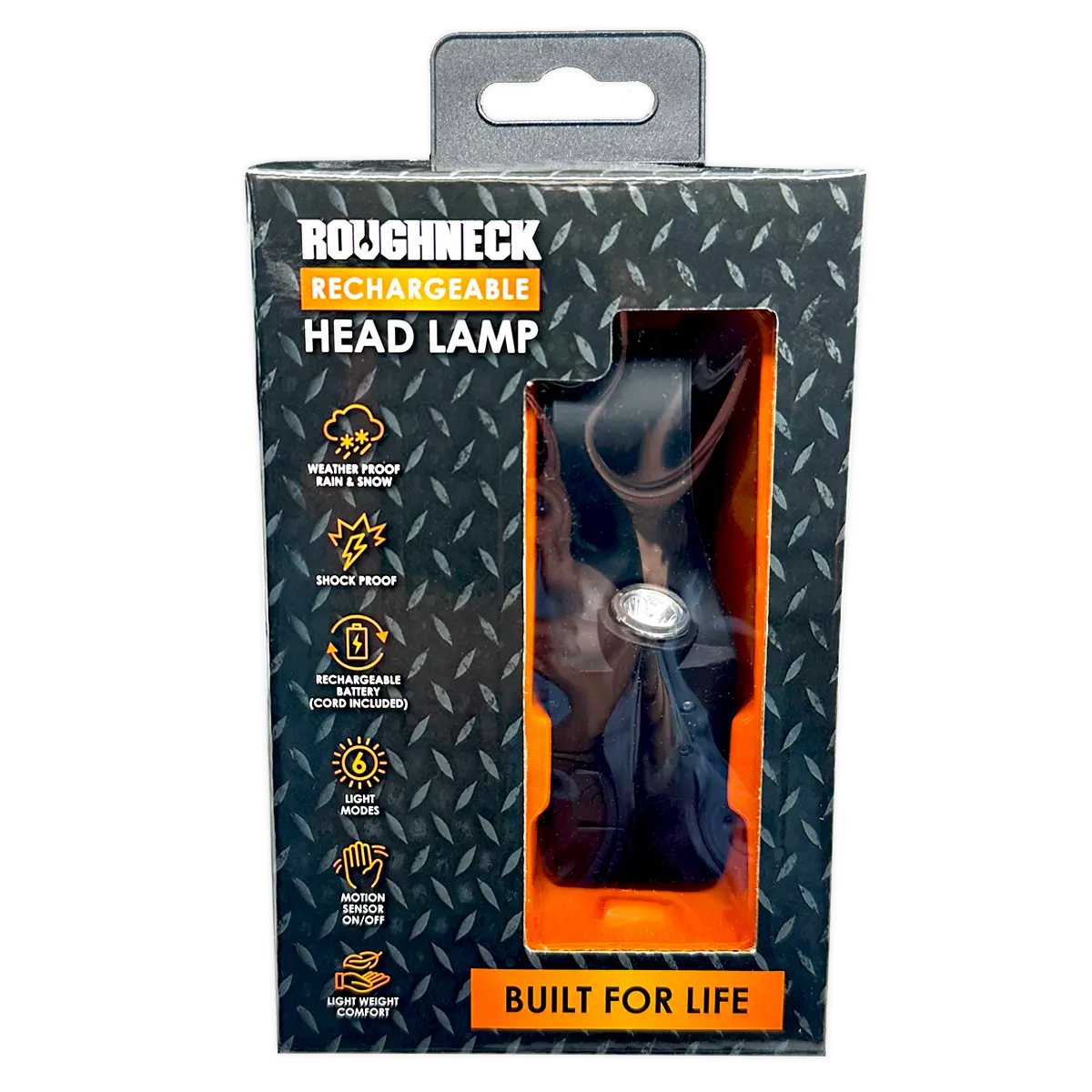 Headlamp Flashlight with Motion Sensor - Store Surplus No Display - 4 Pieces Per Pack 41671L STORE SURPLUS