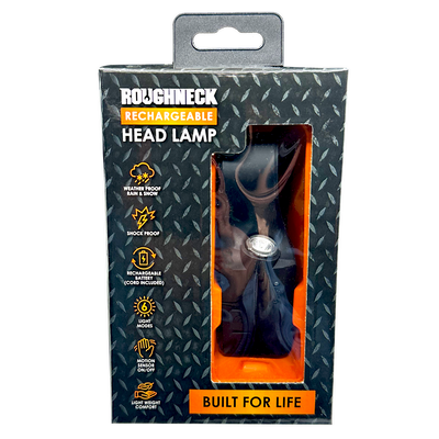 Headlamp Flashlight with Motion Sensor - Store Surplus No Display - 4 Pieces Per Pack 41671L