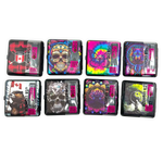 Cigarette Case with USB Coil Lighter Canada Themed Designs - 8 Pieces Per Retail Ready Display 41734 WHOLESALE