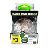 Nicotine Pouch and Storage Canisters - 4 Pieces Per Retail Ready Display 41784 SMOKEZILLA