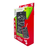 Reusable LCD Drawing Tablet - 6 Pieces Per Retail Ready Display 41798 GADGET GEAR