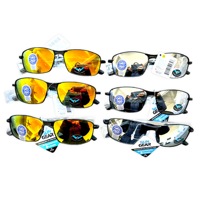 Sunglasses Sungear Assortment - 6 Pieces Per Pack 50234
