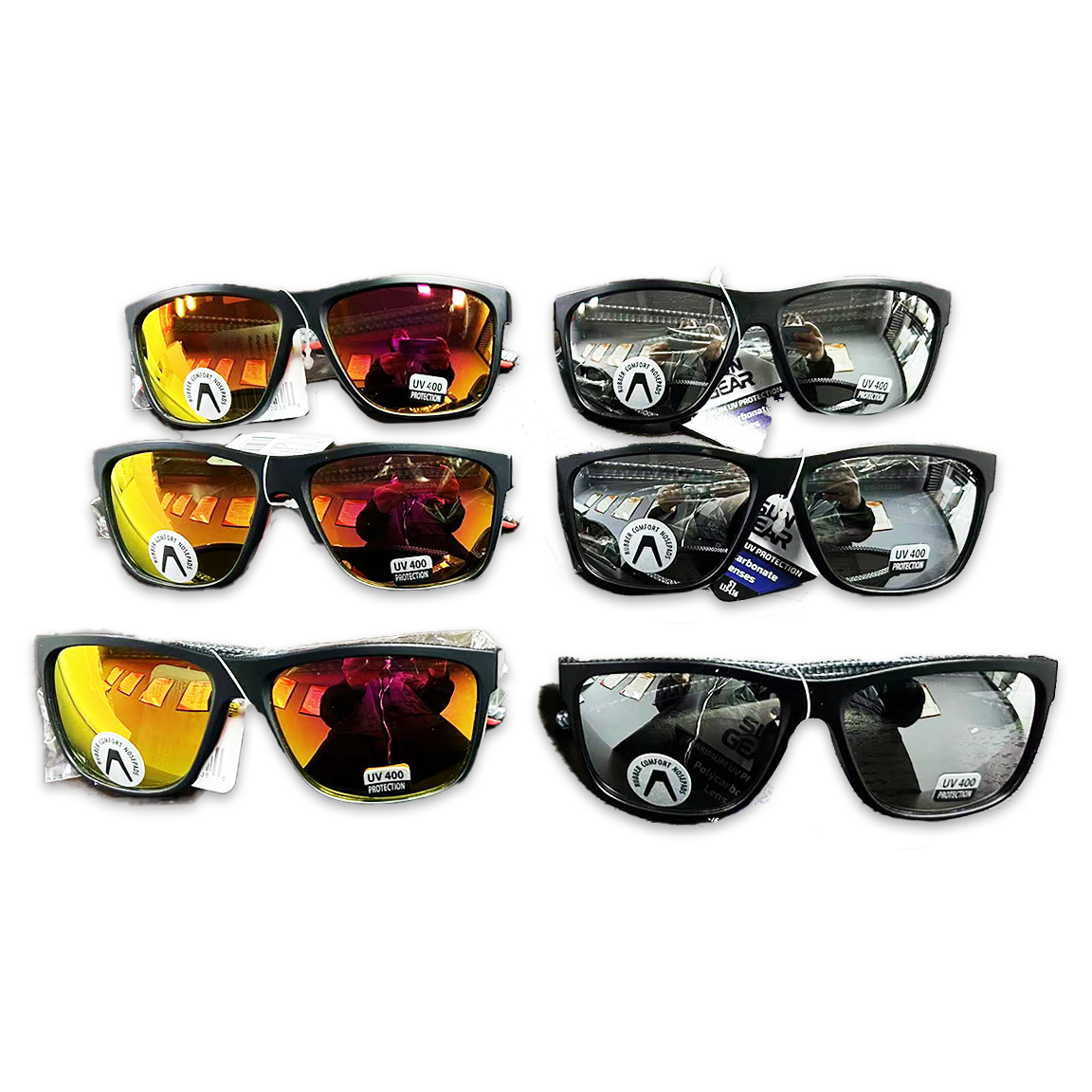 Sunglasses SunGear Assortment- 6 Pieces Per Pack 50238