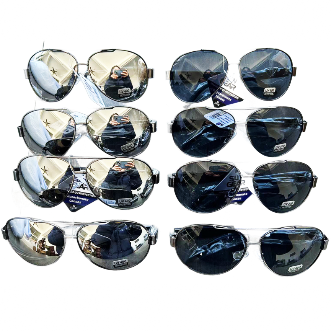 Sunglasses SunGear Assortment- 8 Pieces Per Pack 50233