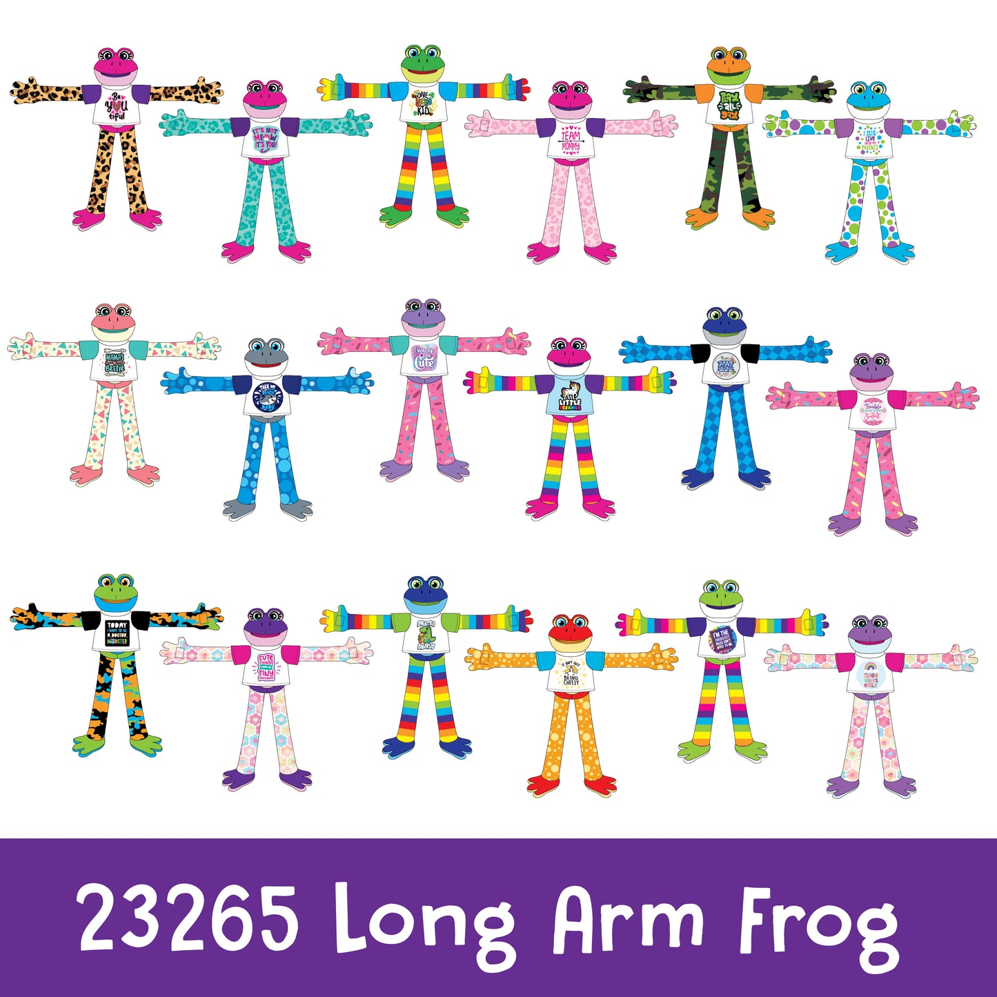 ITEM NUMBER 088275 LONG ARM FROGS B1 FD 39 PIECES PER DISPLAY