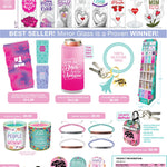 Mother's Day Celebrate Mom Assortment Floor Display - 46 Pieces Per Retail Ready Floor Display 88310 WHOLESALE