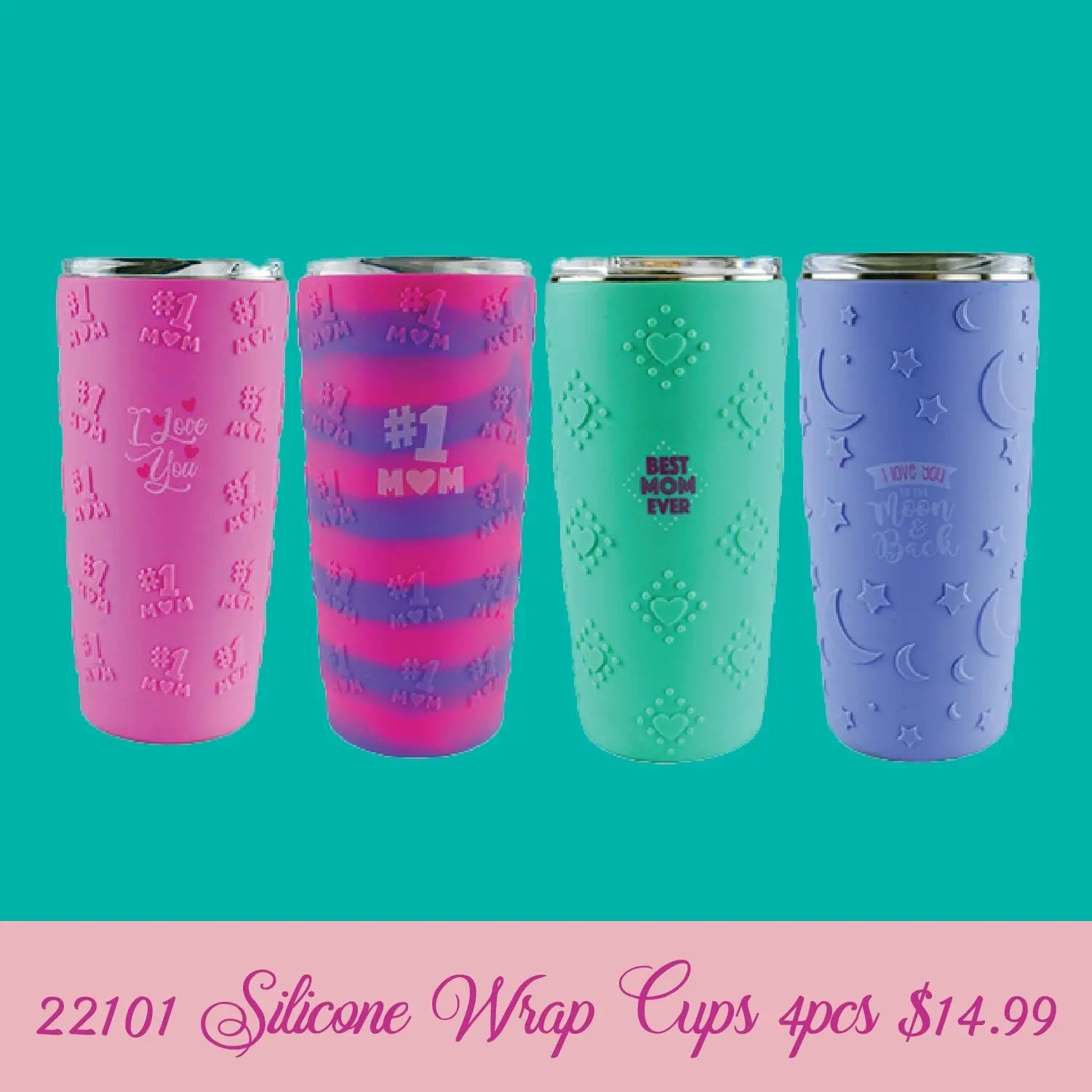 Mother's Day Celebrate Mom Assortment Floor Display - 46 Pieces Per Retail Ready Floor Display 88310 WHOLESALE