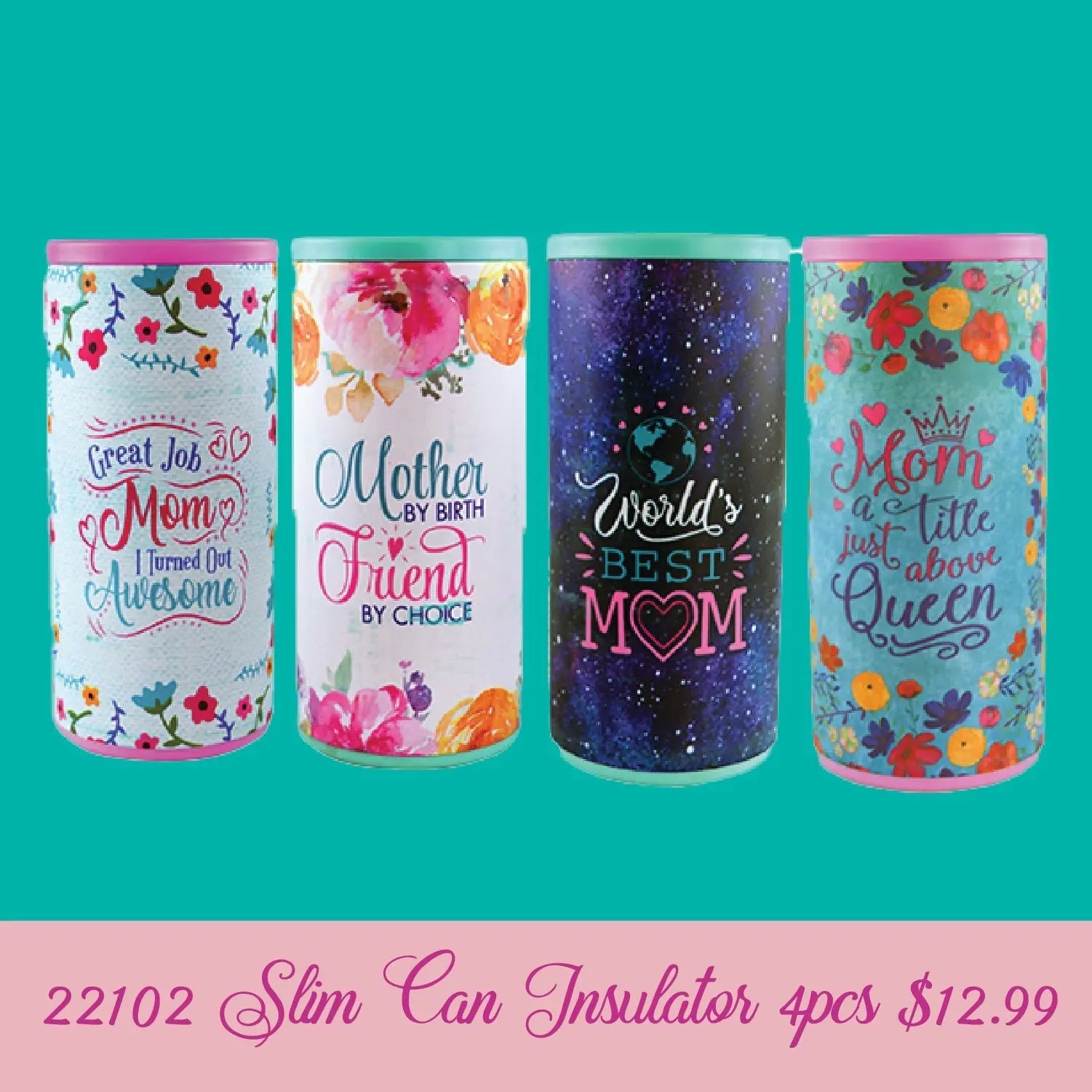 Mother's Day Celebrate Mom Assortment Floor Display - 46 Pieces Per Retail Ready Floor Display 88310 WHOLESALE