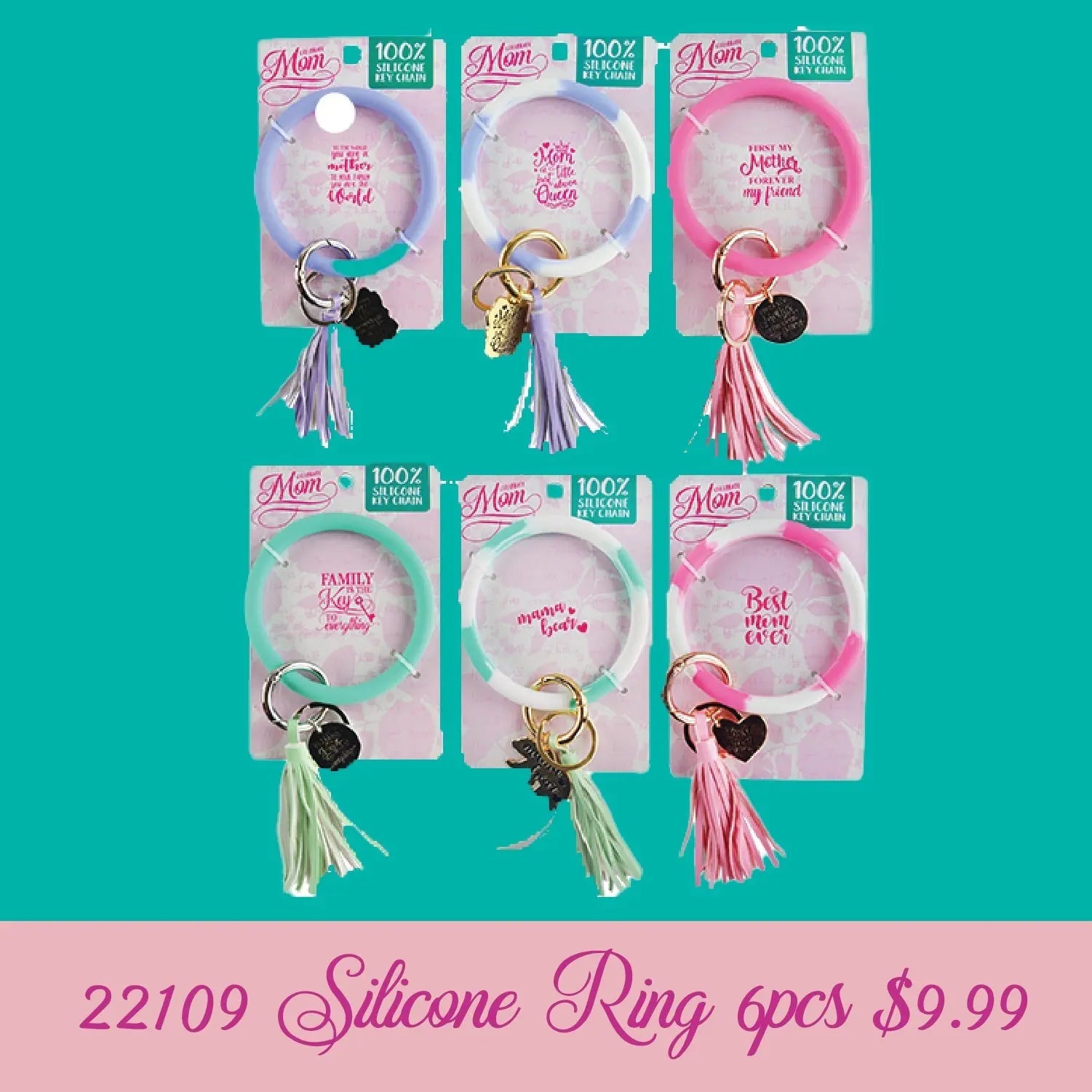 Mother's Day Celebrate Mom Assortment Floor Display - 46 Pieces Per Retail Ready Floor Display 88310 WHOLESALE