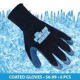 Polar Knitz Winter Floor Display Glove Ad