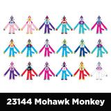 Plush Mohawk Monkey Assorted Floor Display - 30 Pieces Per Retail Ready Display 88436