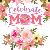 Mother's Day Celebrate Mom Assortment Floor Display - 96 Pieces Per Retail Ready Floor Display 88434