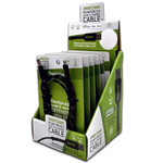 Charging Cable Reinforced Assortment 3FT 2.4 Amp - 6 Pieces Per Retail Ready Display 88476 WHOLESALE