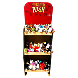 6in Plush Premium Assortment Floor Display - 36 Pieces Per Retail Ready Display 88485